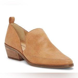 Lucky Brand Pointed Toe Suede Loafer Tan Size 6.5